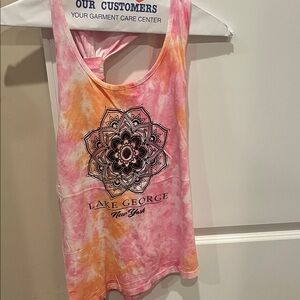 Kids Lake George Tie-Dye Tank Top Size XL